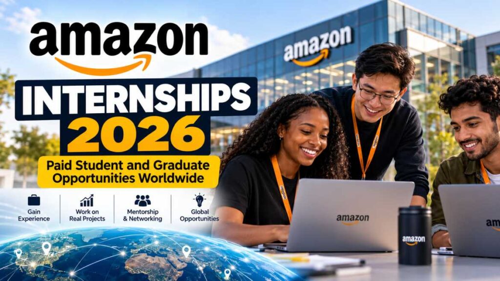 Amazon Internships 2026 Worldwide
