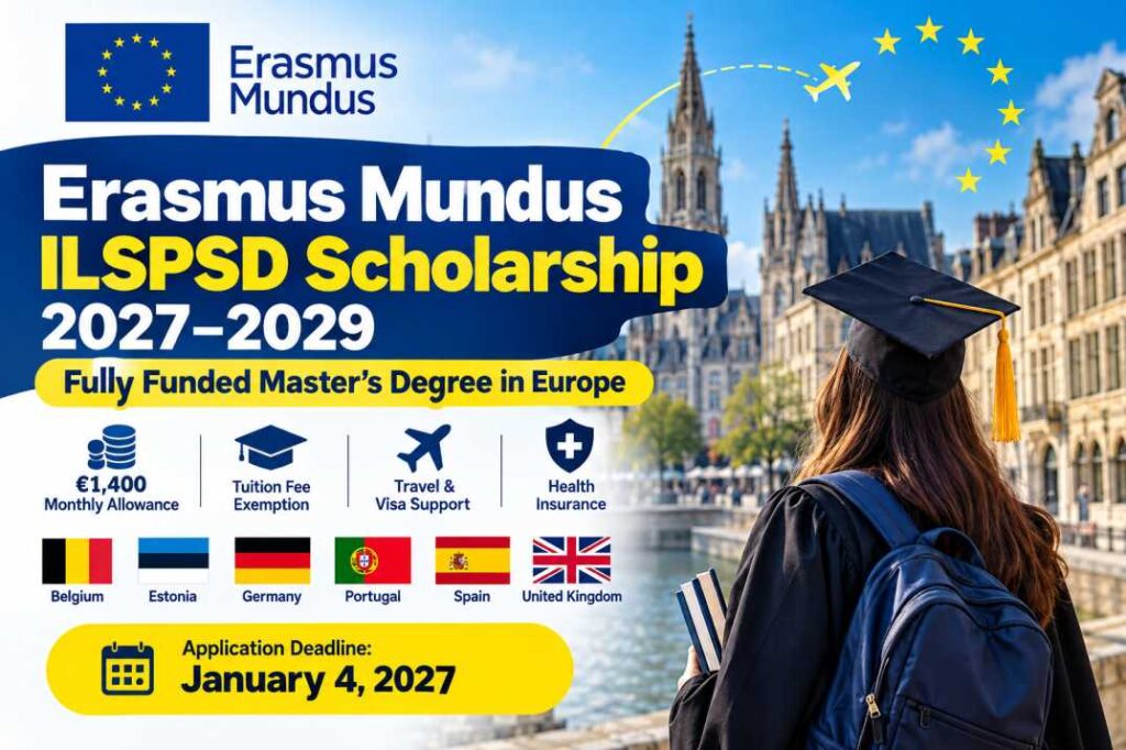 Erasmus Mundus Scholarship in Europe
