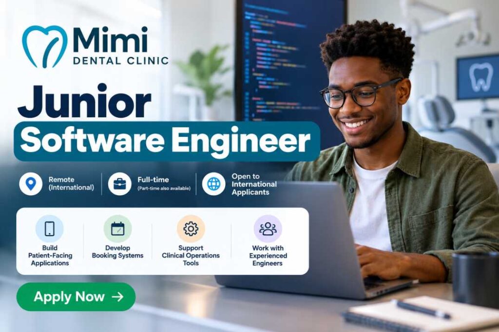 Junior Software Engineer Recruitment Banner