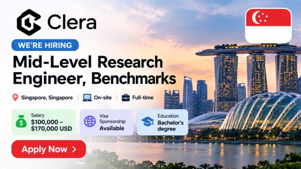 Singapore Research Engineer — We’re Hiring