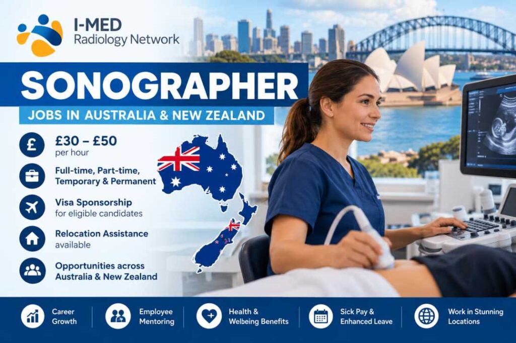Sonographer Careers Across Australia & New Zealand