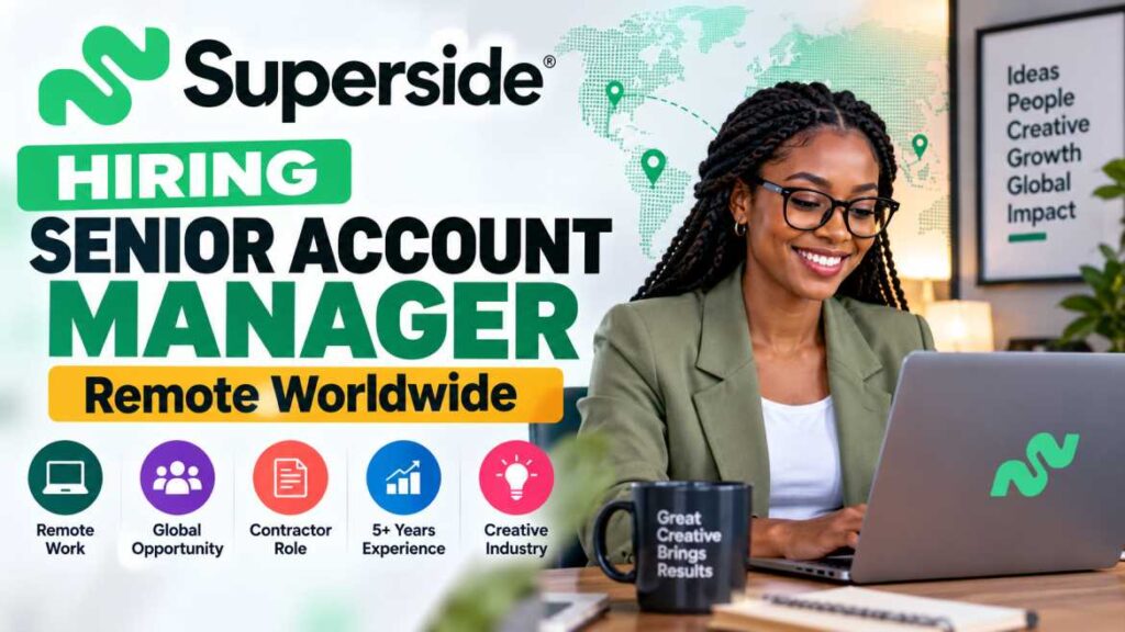Superside Senior Account Manager Hiring